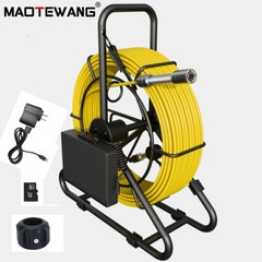 DVR Sewer Pipe Inspection 4.3&rdquo; Drain Pipeline Industrial Endoscope 5600mah 30M