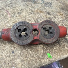 Vintage Rare Ridgid No. 35-B 3-Way Manual Bolt Threader USA 1/2&rdquo;, 9/16&rdquo; & 5/8&rdquo;