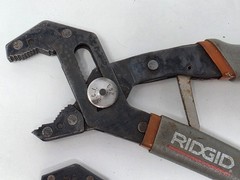 VTG 2 Ridgid Robogrip Pliers USA Tested Work Well &ndash; Good Condition !