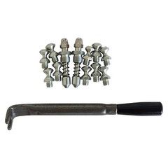 220V Vertical Hydraulic Round Pipe Shrinking Machine Rubber Hose Crimper 5.4HP