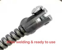 For General Wire 3/8-inch Sewer Cable WELD ON Quick-Fix Coupler MADE IN TEXAS