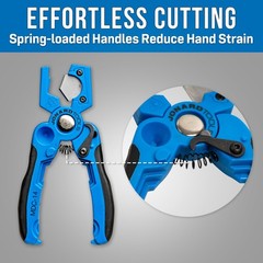 Jonard Tools MDC-14 Micro Duct Tube Cutter Microduct Cutter, up to 14 mm, Blue