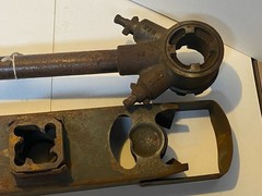 Vintage Craftsman Ratcheting Square Five Die Pipe Threader Set