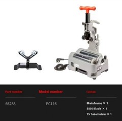Portable Stainless Steel Pipe Cutting Machine PC116 Electric Cutting Iron Pipe