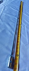 3-Premium Steel Sectional Sewer Lateral Cleaning Rods 5/16&rdquo; X 36&rdquo; 5/8-11 Threads