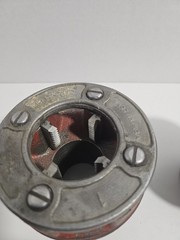 Ridgid Die Ratchet Head OO-R with 1&Prime; .75&Prime; .5&Prime; Heads Tested Working