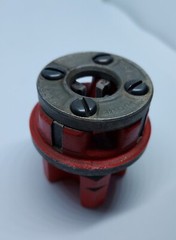 Vintage RIDGID 1/8&Prime; Die Head Complete For O-R Drop Head Pipe Threader USA Tool