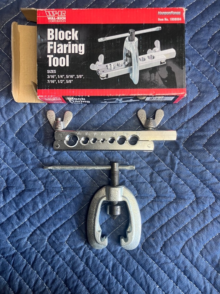 NEW &ndash; 45 degree single flare flaring tool