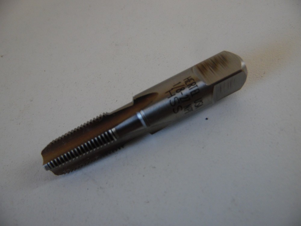 HERTEL 1/8&Prime; &ndash; 27 NPT HSS very nice shape clean condition
