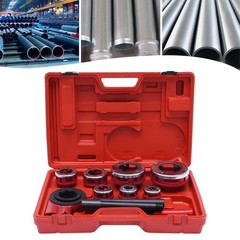 7 Size Bar Pipe Threader Kit Pipe Thread Cutter Tap Head Pipe Die Threading Sets