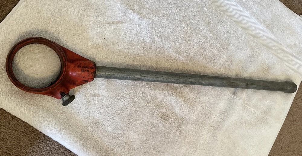 Ridgid 12-R Pipe Rachet Threader D-286 Cutter Die Head Vintage Tool