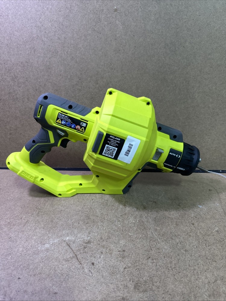 Ryobi ONE+ 18V Cordless 25 Foot Drain Auger Model PCL456 Bare Tool W417