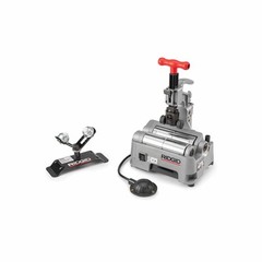 Ridgid 66138 Power Tubing Cutting Machine with PC-116 TS Tube Stand