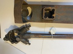 Vintage Craftsman Ratcheting Square Five Die Pipe Threader Set