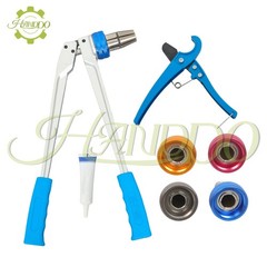 PEX Tube Expander Tool Kit With 3/8&Prime; 1/2&Prime; 3/4&Prime; 1&Prime; Expansion Heads Cutting Plier