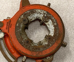 RIDGID E-660 DIE HEAD 1/8&Prime;- 2&Prime; Pipe Bolt Threader Die Head 1/4 &ndash; 3/4 NPT Dies