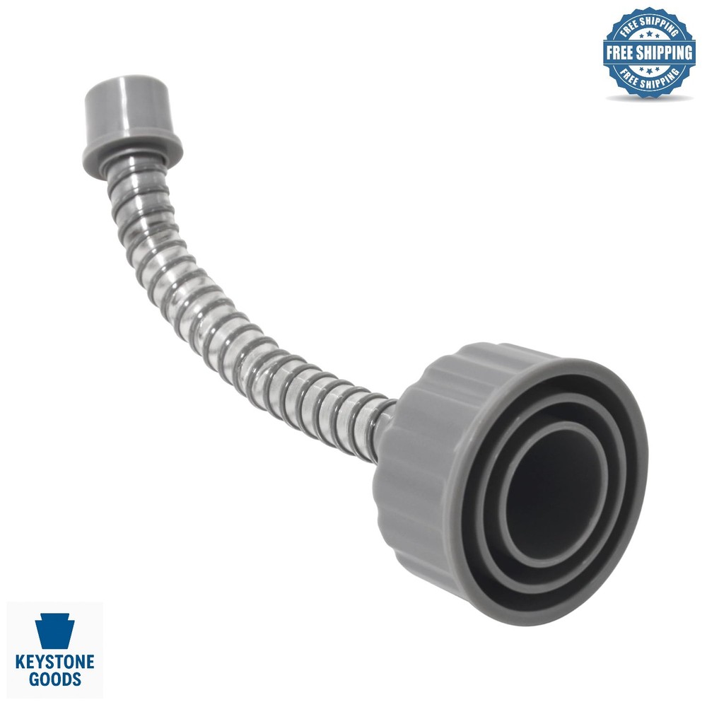 AC Drain Line Cleaner Tool with Wet Vac Attachment