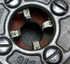 RIDGID 00-R 3/8 AND 3/4&rdquo; DIE HEADS