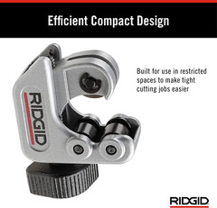 Ridgid &ndash; CC247 RIDGID 40617 Model 101 Close Quarters Tubing Cutter, 1/4-Inch to