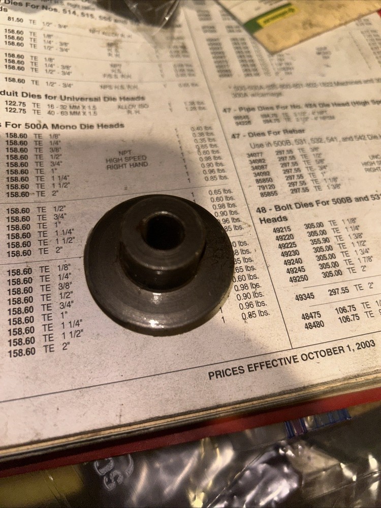 Berkley Tool 33130 F229s 3 4 Cutting Wheel for Stainless Steel Like Ridgid