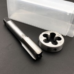 HSS 5/818 UNF Tap And 5/818 UNF Die Set Left Hand Thread Metalworking Tool