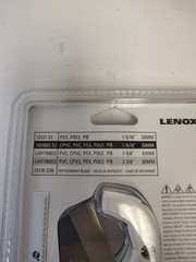 Lenox Plastic Tubing Cutter 1 5/16&Prime; 33mm (1924663) New Sealed