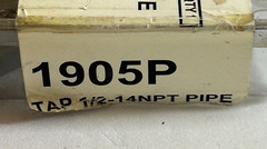 Hanson 1905P TAP 1/2-14NPT Pipe 45/64 Drill &ndash; New