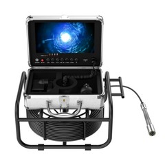 23mm WIFI Drain Sewer Camera Pipe Inspection Camera DVR 16GB 9&rdquo; Monitor 50M