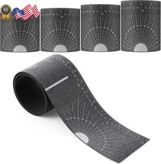 4 Piece Flexible Pipe Measuring Tool &ndash; Pipe Wrap Around for 1&Prime; to 48