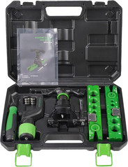 Flaring Tool Kit, 45&deg; Eccentric HVAC Flare Tool with Clutch for 1/4&rdquo; &ndash; 3/4&rdquo; an