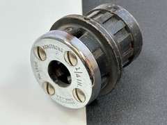 NEW Armstrong USA Pipe Threader Die Head No. 190R SAE 1/4&Prime; w/ Chrome Bevel Head