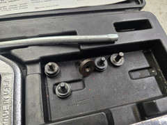 NOT COMPLETE NOT ALL BLUE POINT / Blue-Point TF-528-D Double Flaring Tool Kit