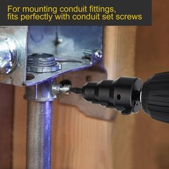 Conduit Reamer, Pipe Reamer Tool with Improved Bit Retention, Reaming Screwdr&hellip;