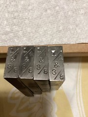 Oster Threading Dies 1/4&3/8