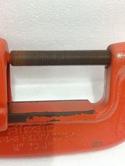 RIDGID 2-A PIPE CUTTER 32840 MANUAL PIPE CUTTING TOOL MADE IN USA HEAVY DUTY