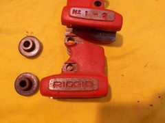 RIDGID PIPE CUTTER WHEELS AND PIPE WRENCH PARTS LOT F-3-S F-229 No. 1-2 ETC
