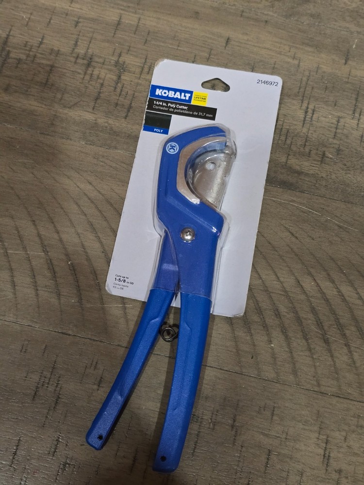 🛠️ KOBALT 1-1/4&Prime; Poly Tube Cutter #2146972