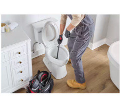 3 Ft Toilet Auger Plumbing Snake Drain Opener Pipe Clog Solution Hand Tool