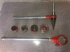RIDGID OO-R DIE HEADS 1/2&Prime; 3/4&Prime; 1&Prime; 770 ADAPTOR 12-R REAMER 254 D-286
