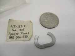 New RIDGID Pipe Wrench Replacement Part # E-117 Spacer Wheel Cutter E-117-X NOS