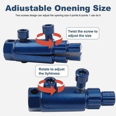 Broken Pipe Extractor Tool, Screw Extractor Set for Pipe Wrench, Faucet Removal