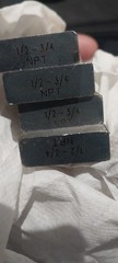 RIDGID 47765 Universal Die Heads &ndash; 1/2 in. to 3/4 in. NPT Working pulls