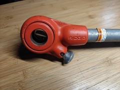 RIDGID OO-R 3/4 Cast Iron And Steel Ratchet Handle Assembly
