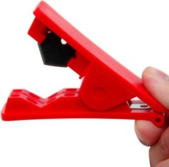 3pcs PTFE Plastic Tubing Cutter Red Pipe Cutter for Nylon PVC PU Hose Cut up to