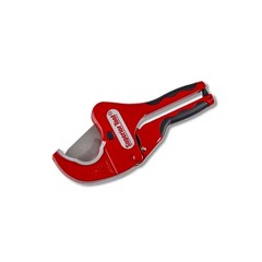 Superior Tool 2-1/2 in Ratcheting Pipe Cutter 10 in Black/Red 37116