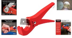 Ridgid PC-1250 1/8-Inch to 1-5/8-Inch Plastic Pipe Cutter &ndash; Ergonomic Efficiency