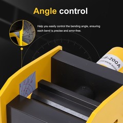 Copper Pipe Bender 20T Metal Sheet Bending Tool for Thickness Aluminum Iron Bend