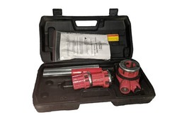 Central Forge Pipe Thread Kit Item # 94101 &ndash; 5-Piece Set, 3 Dies: 1/2&Prime;, 3/4&Prime;, 1&Prime;