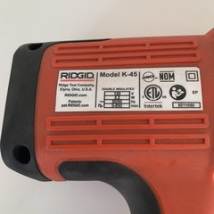 Ridgid Model K-45 tool. INCOMPLETE. PARTS OR REPAIR.