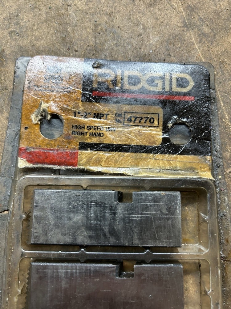 RIDGID 47770 1&rdquo;-2&rdquo; NPT DIES